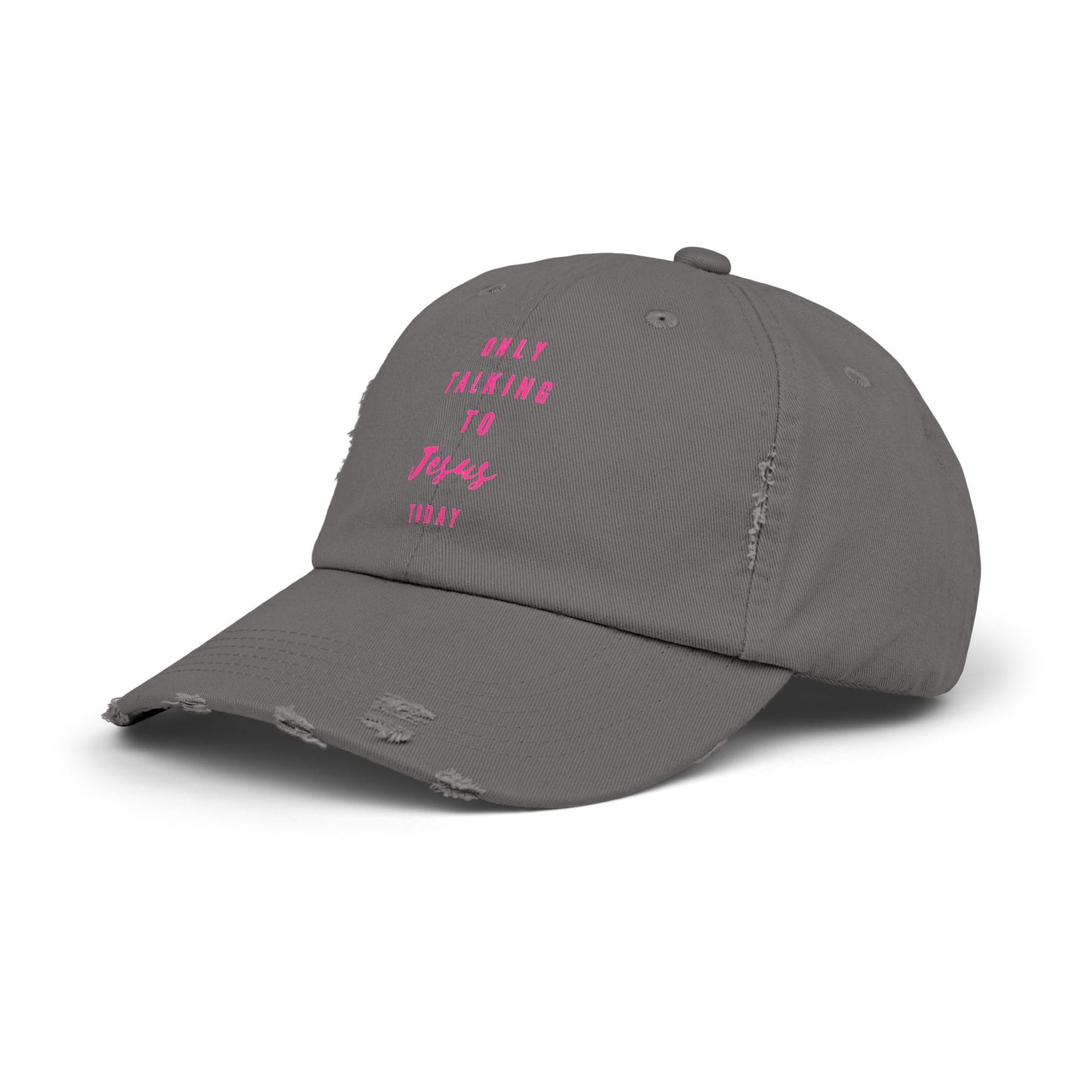 Distressed Cap - Christian Faith Scripture