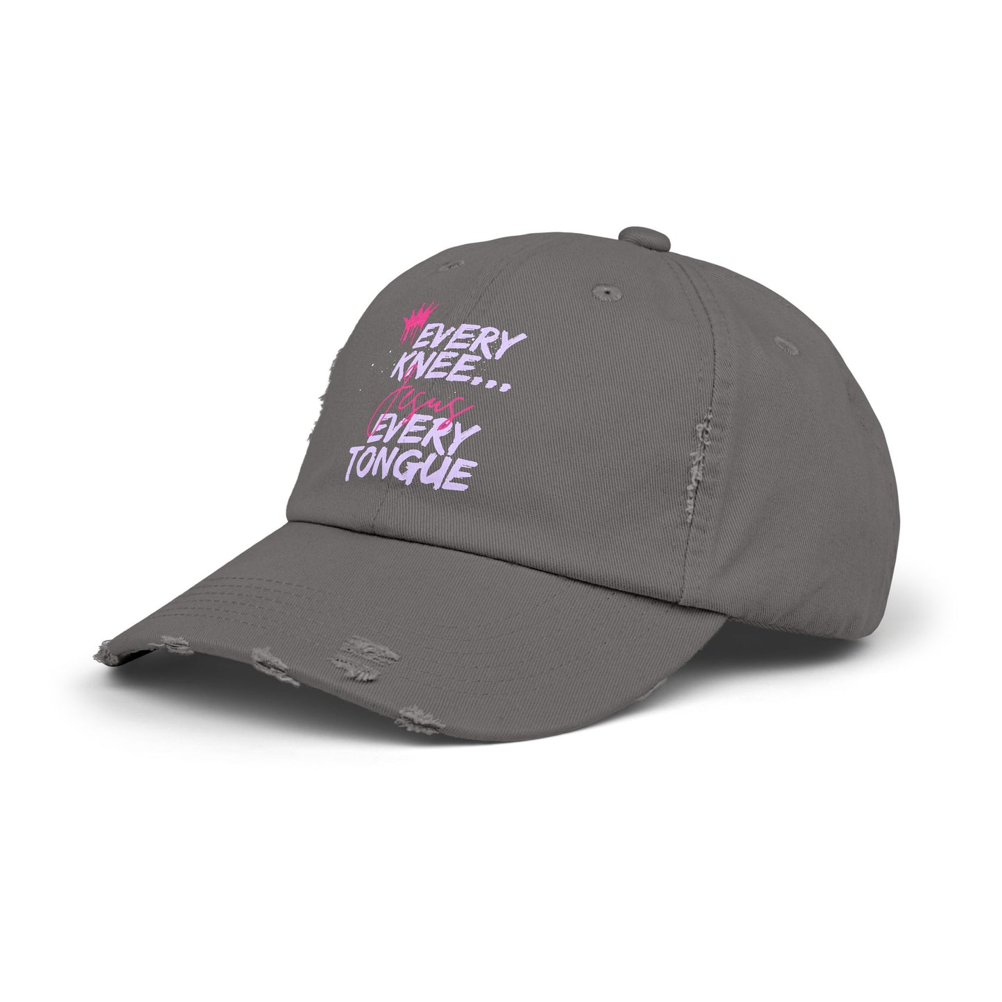 BV Distressed Cap - Christian Faith Scripture