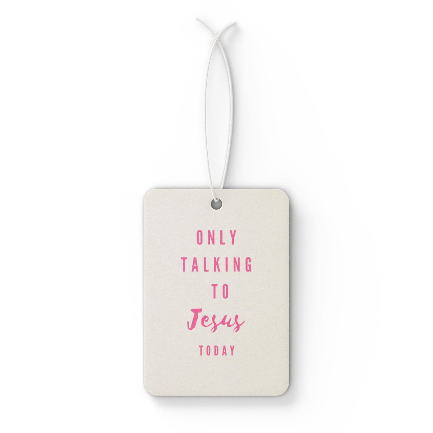 Funny Air Freshener with Scripture
