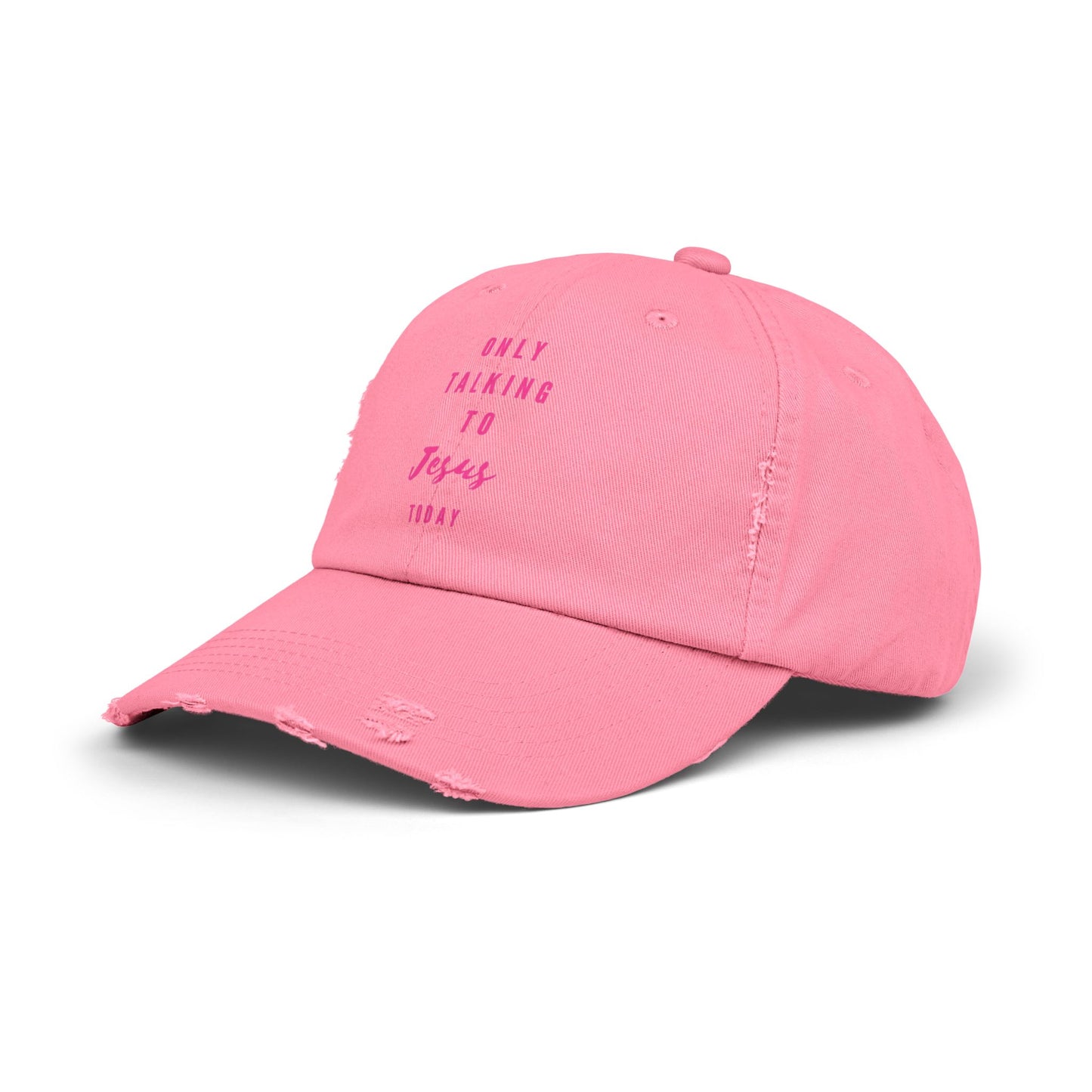 Distressed Cap - Christian Faith Scripture