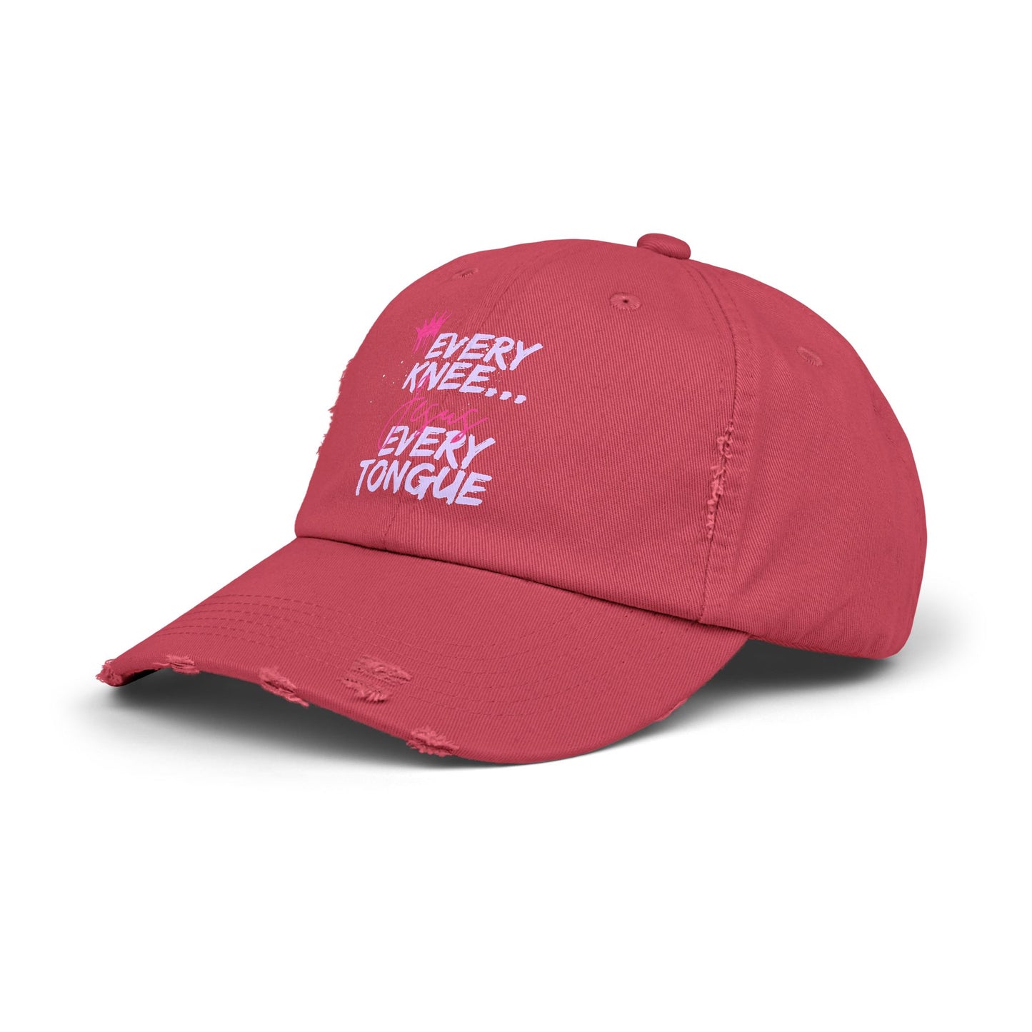 BV Distressed Cap - Christian Faith Scripture