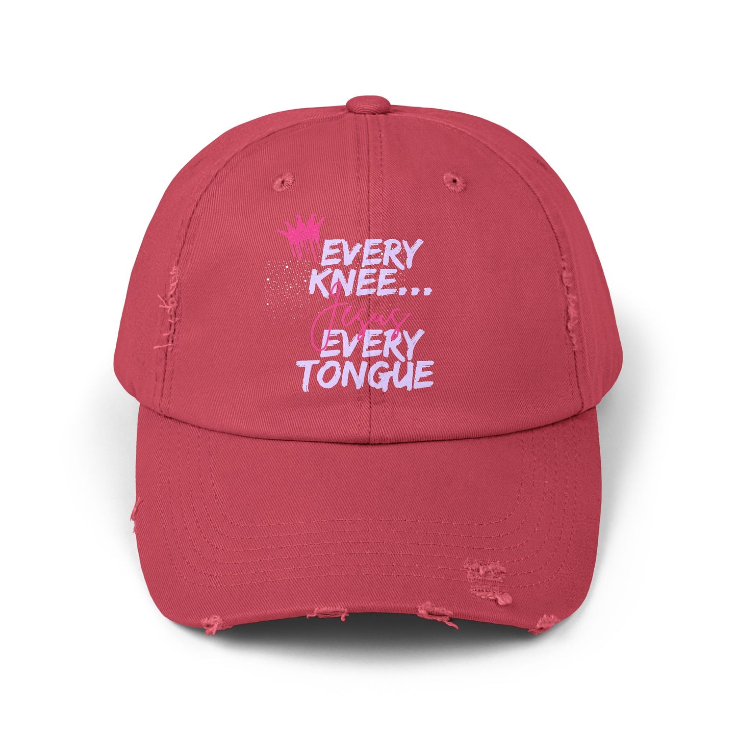 BV Distressed Cap - Christian Faith Scripture