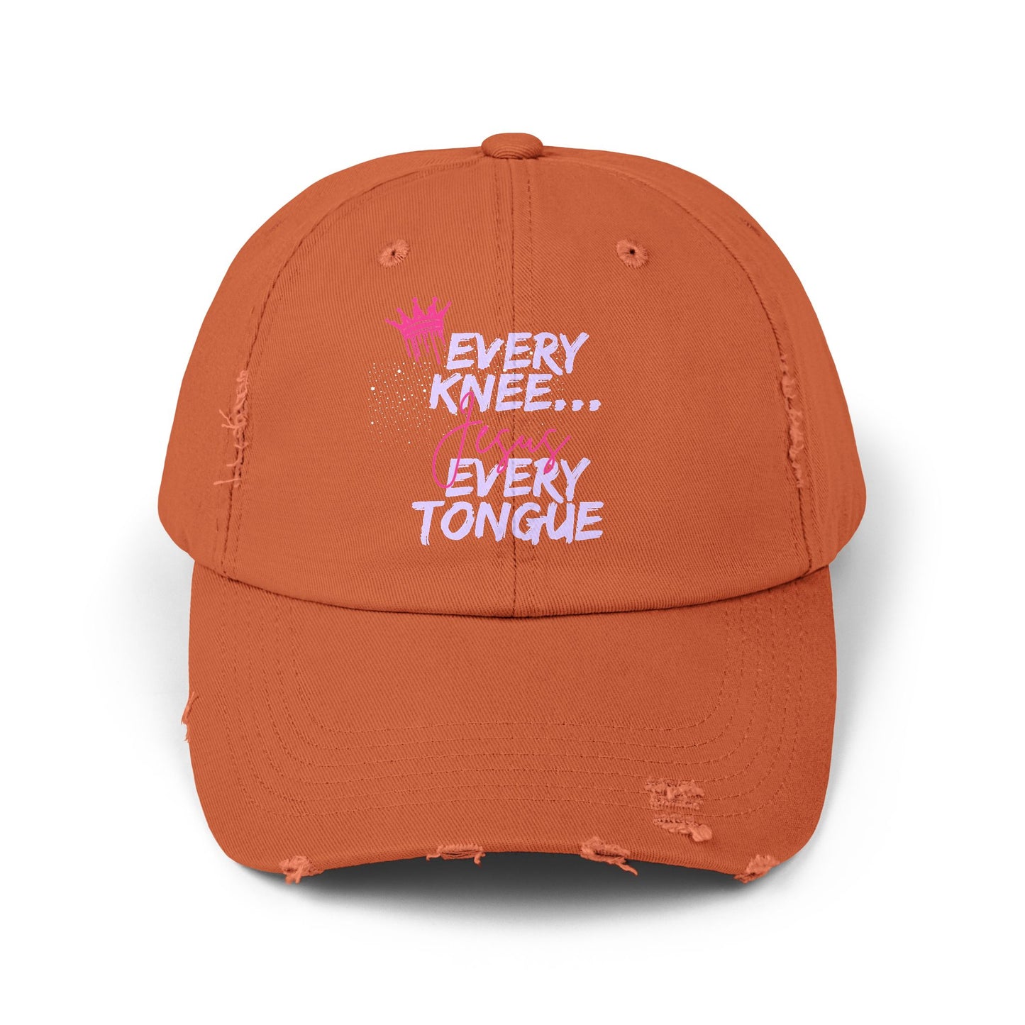 BV Distressed Cap - Christian Faith Scripture
