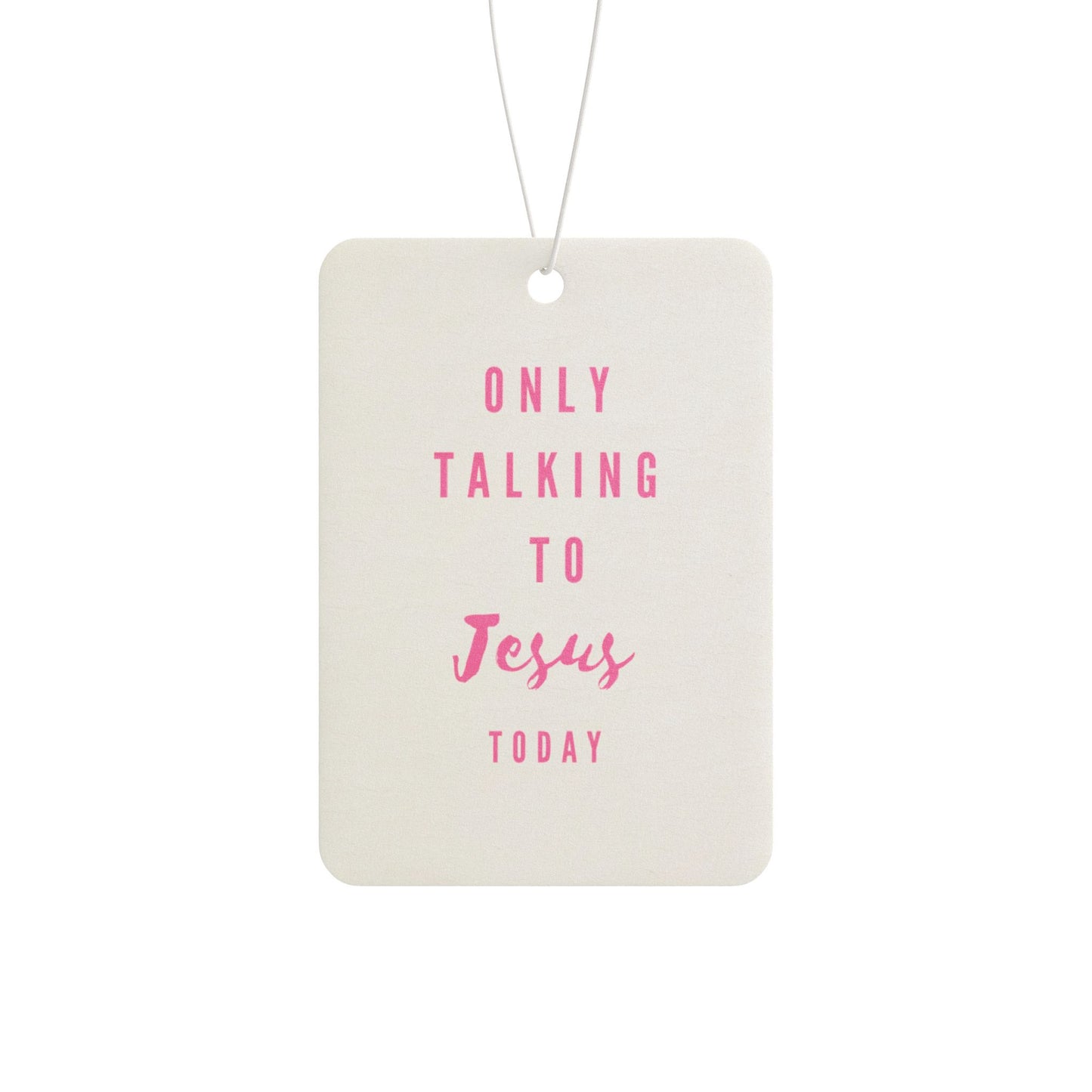 Funny Air Freshener with Scripture
