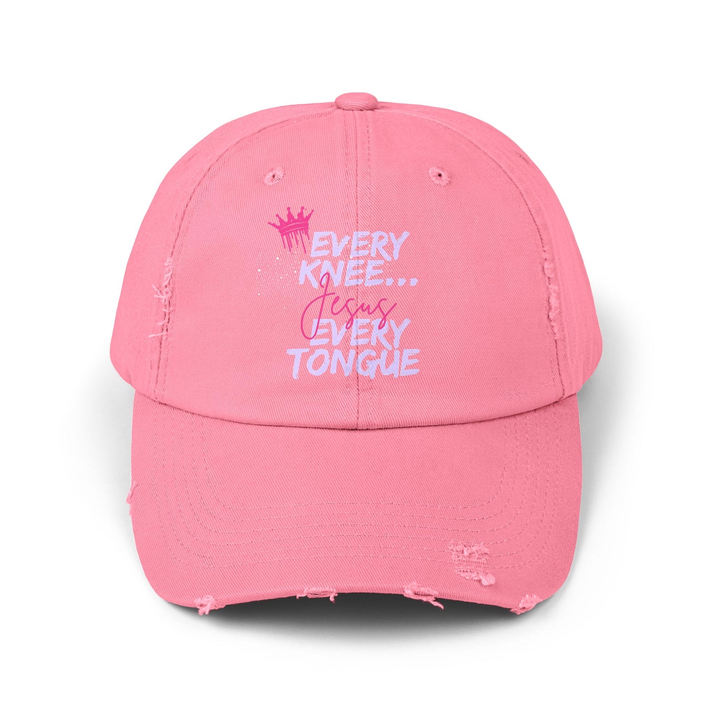 BV Distressed Cap - Christian Faith Scripture