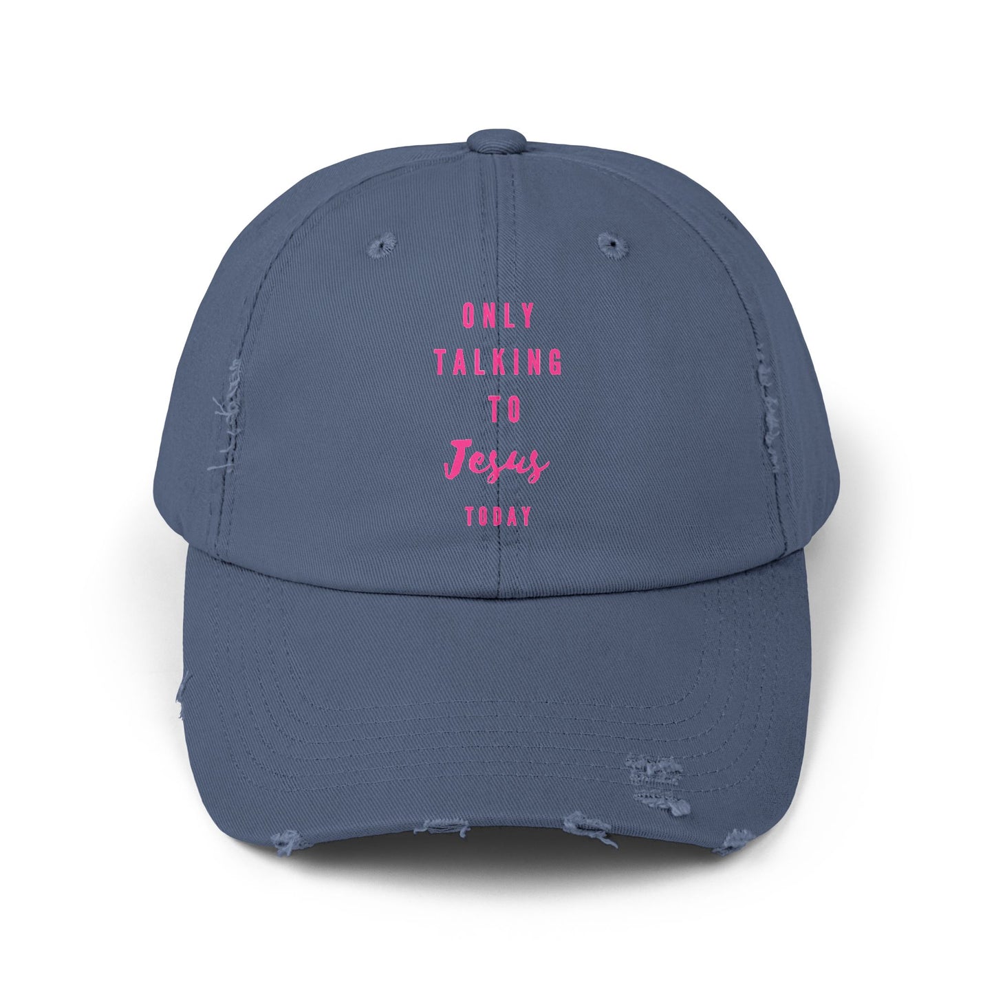 Distressed Cap - Christian Faith Scripture