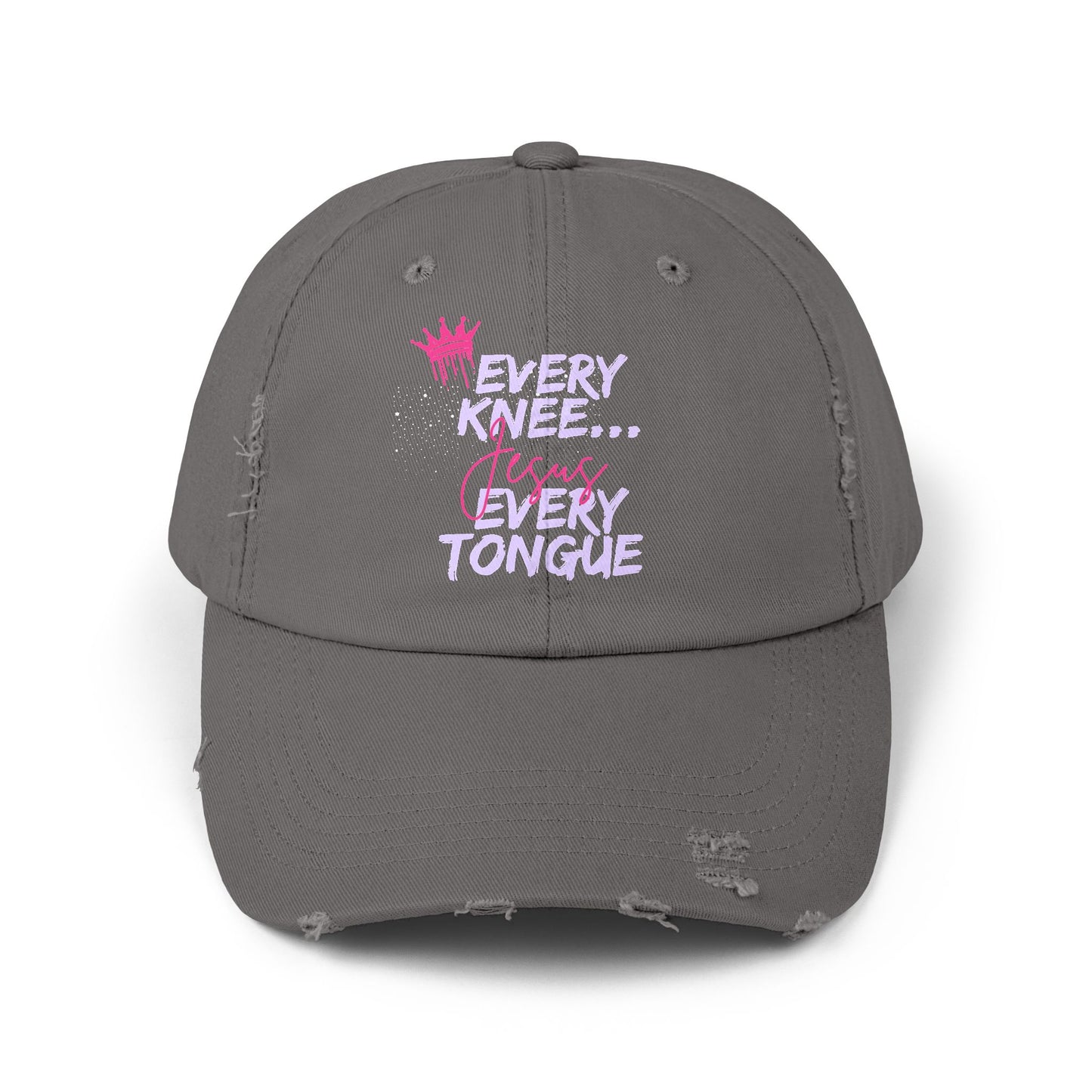 BV Distressed Cap - Christian Faith Scripture