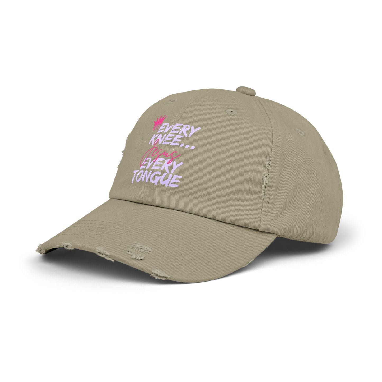 BV Distressed Cap - Christian Faith Scripture