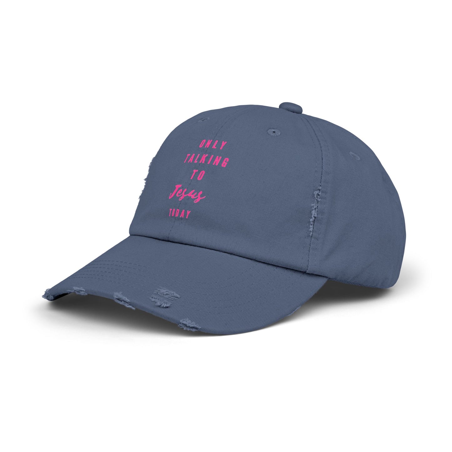 Distressed Cap - Christian Faith Scripture