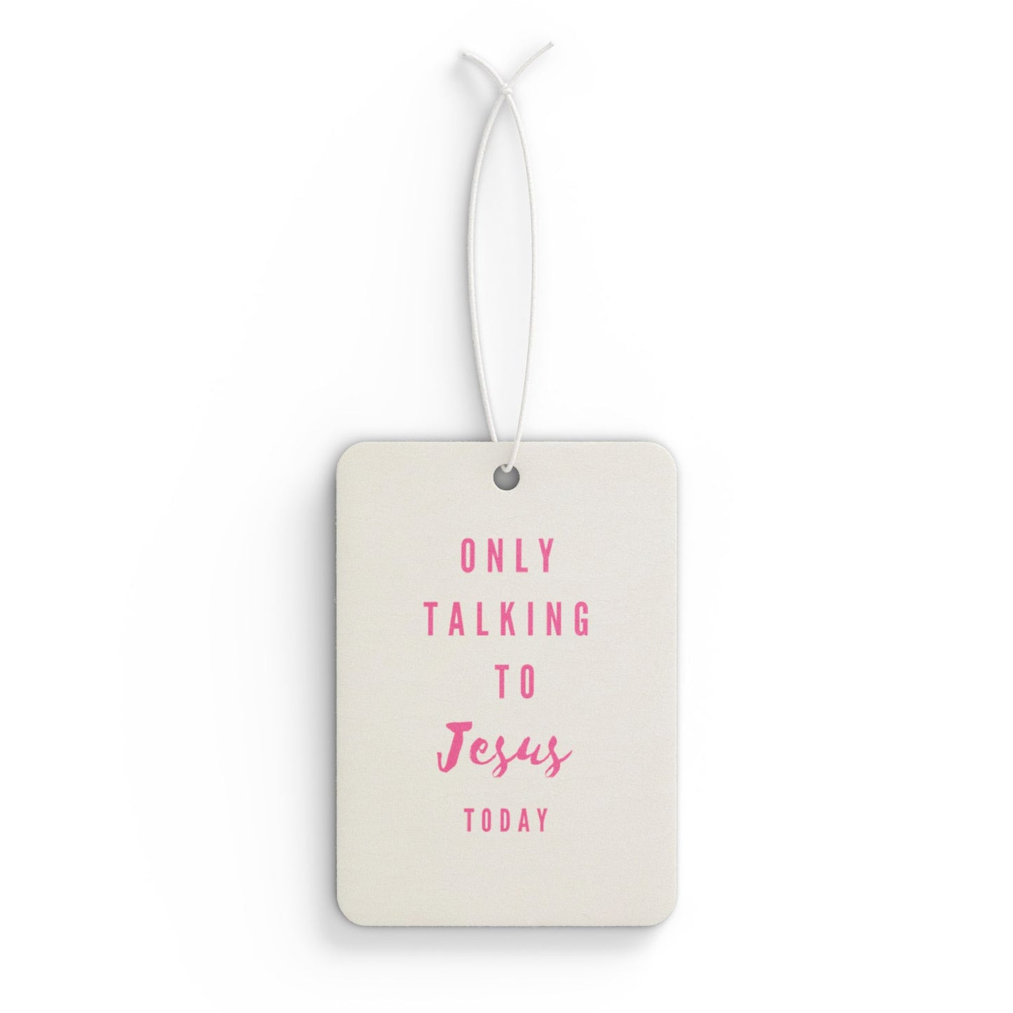 Funny Air Freshener with Scripture