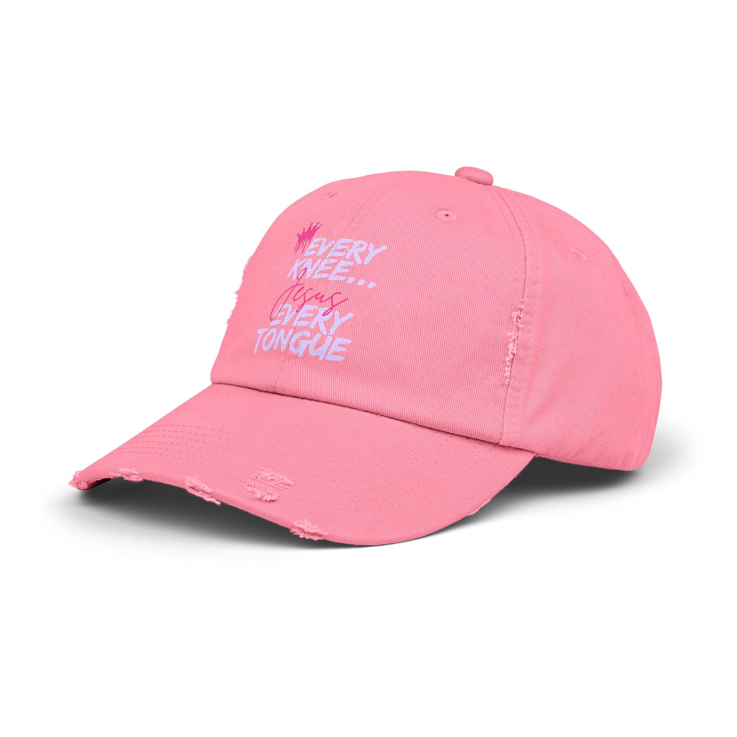 BV Distressed Cap - Christian Faith Scripture