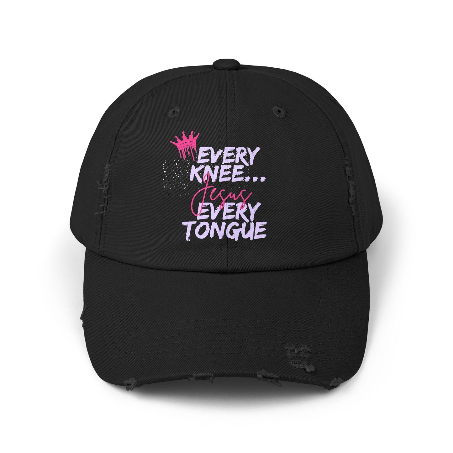 BV Distressed Cap - Christian Faith Scripture