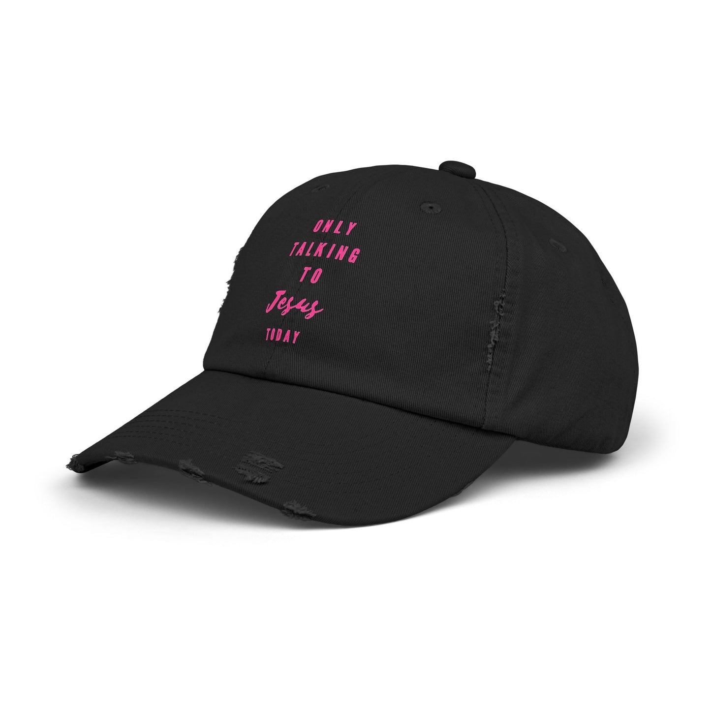 Distressed Cap - Christian Faith Scripture