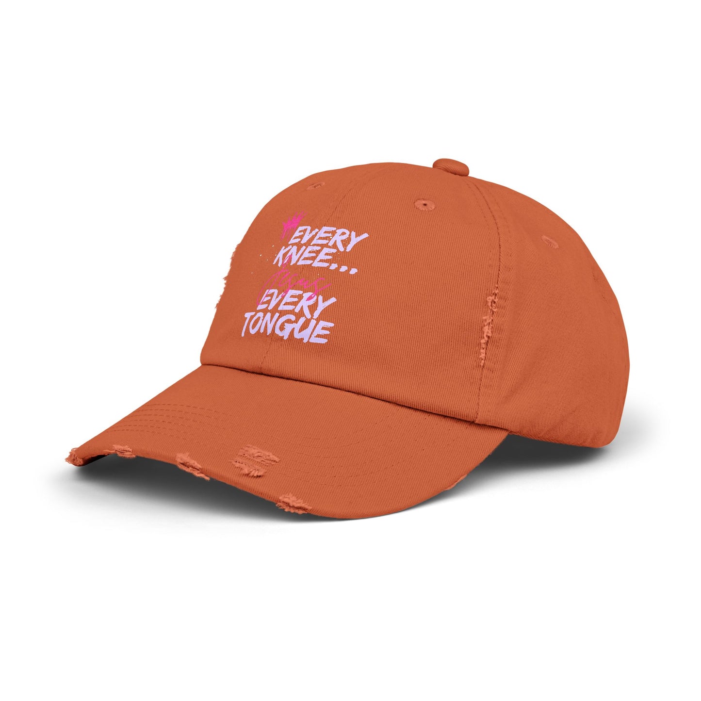 BV Distressed Cap - Christian Faith Scripture
