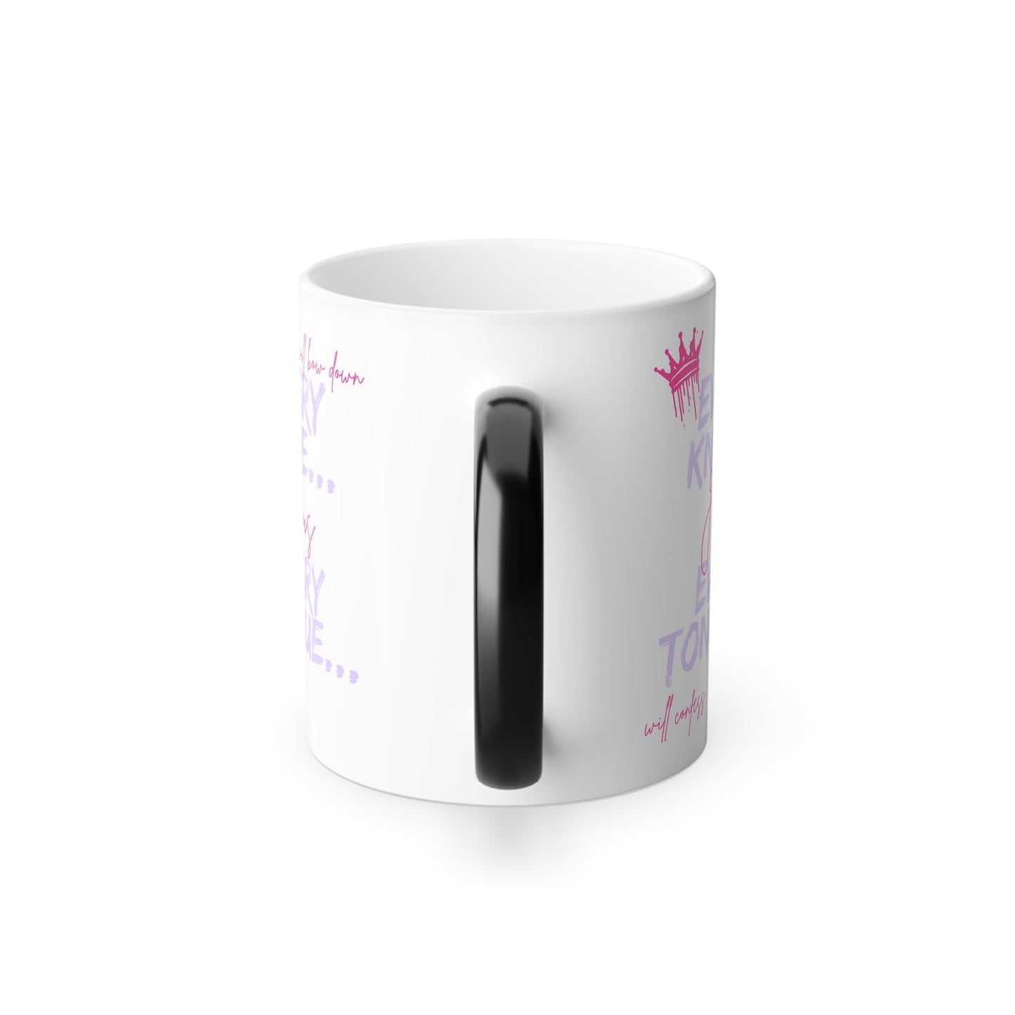 Mug Bible Scripture Color Morphing 11oz Christian Philippians 2:10-11enhanced